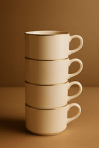 Mug: The Ńhara Halo Collection (Personalised Fine Bone China Dinnerware Set) - ńhara
